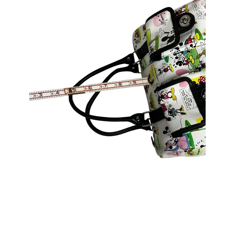 Disney Parks Mickey & Minnie Comic Tote Satchel Purse‎ Handbag